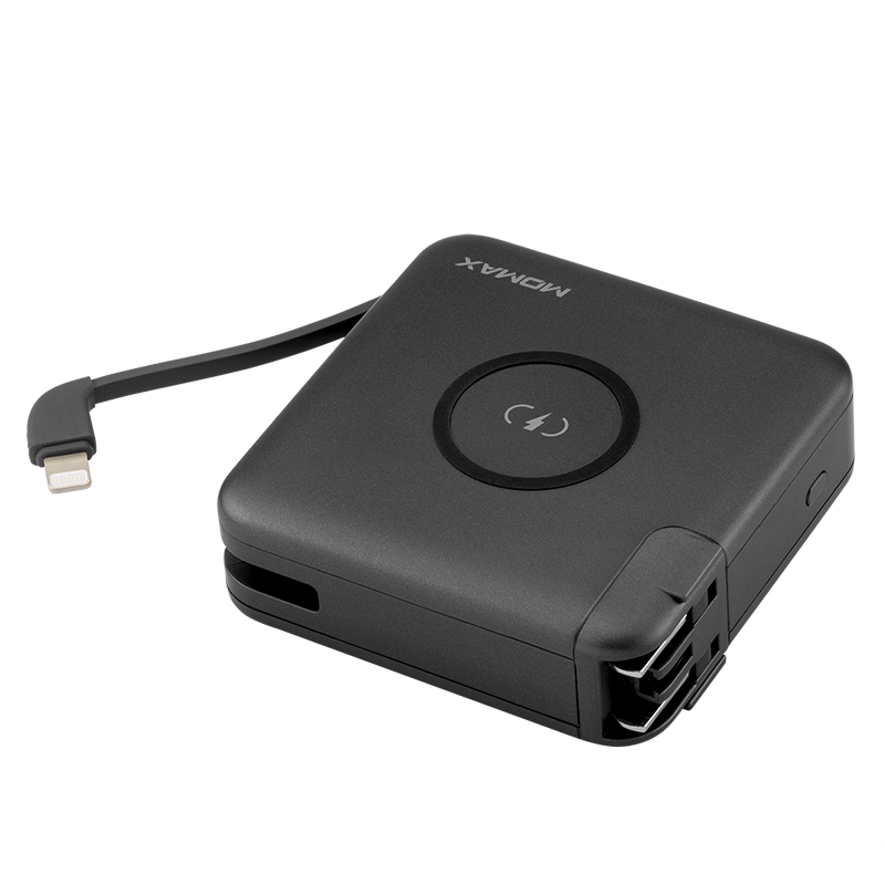 MOMAX Q.Power Plug Wireless Portable PD Charge 18w 6700mAh (IP93MFI)