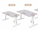 Table AL33 600 x 330 x 9mm Laptop Table Notebook Table Height Adjustable
