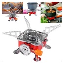 Portable Card Type Stove Mini Outdoor Folding Camping Stove