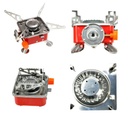 Portable Card Type Stove Mini Outdoor Folding Camping Stove