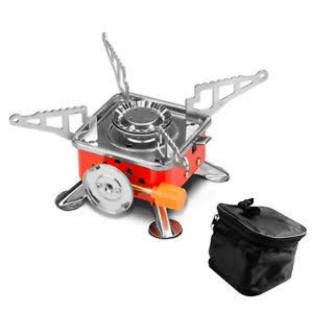 Portable Card Type Stove Mini Outdoor Folding Camping Stove