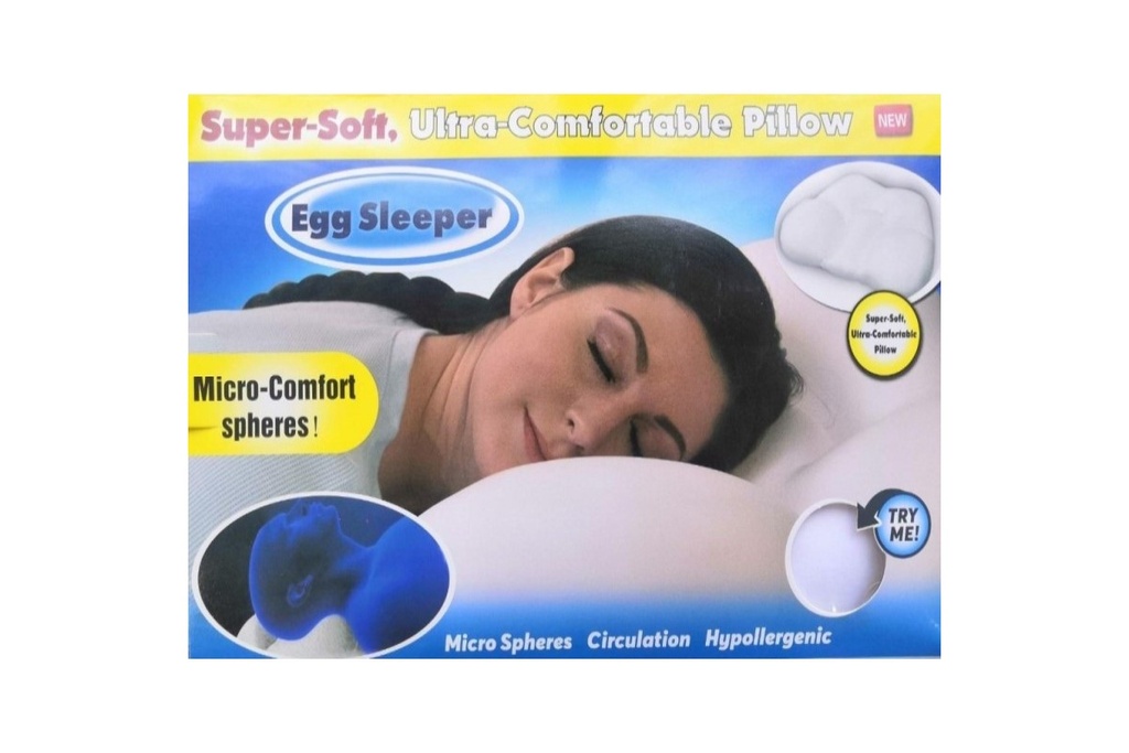 Egg Sleeper Super Soft Ultra Comfortable Pillow JN-6780