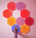 NANOLEAF Shapes Hexagon Starter Kit 15 Lights Panels NL42-6002HX-15PK