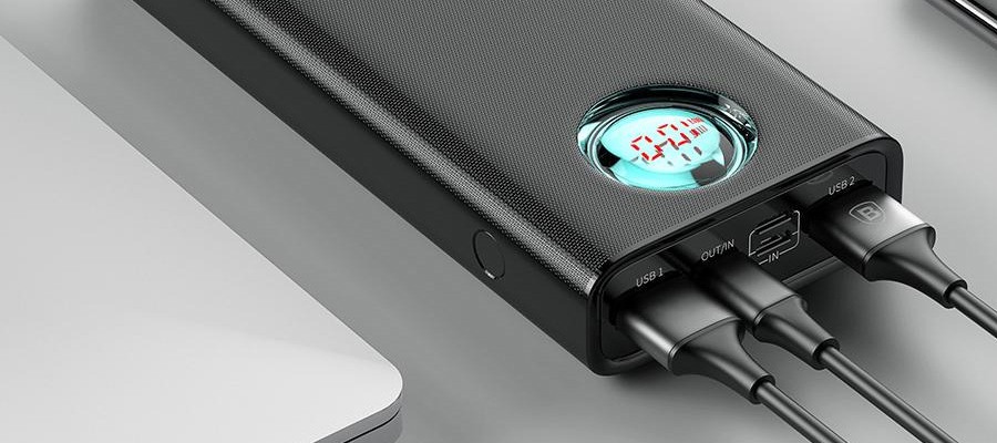 Baseus Amblight Digital Display Quick Power Bank 30000 65W BS-30KP365