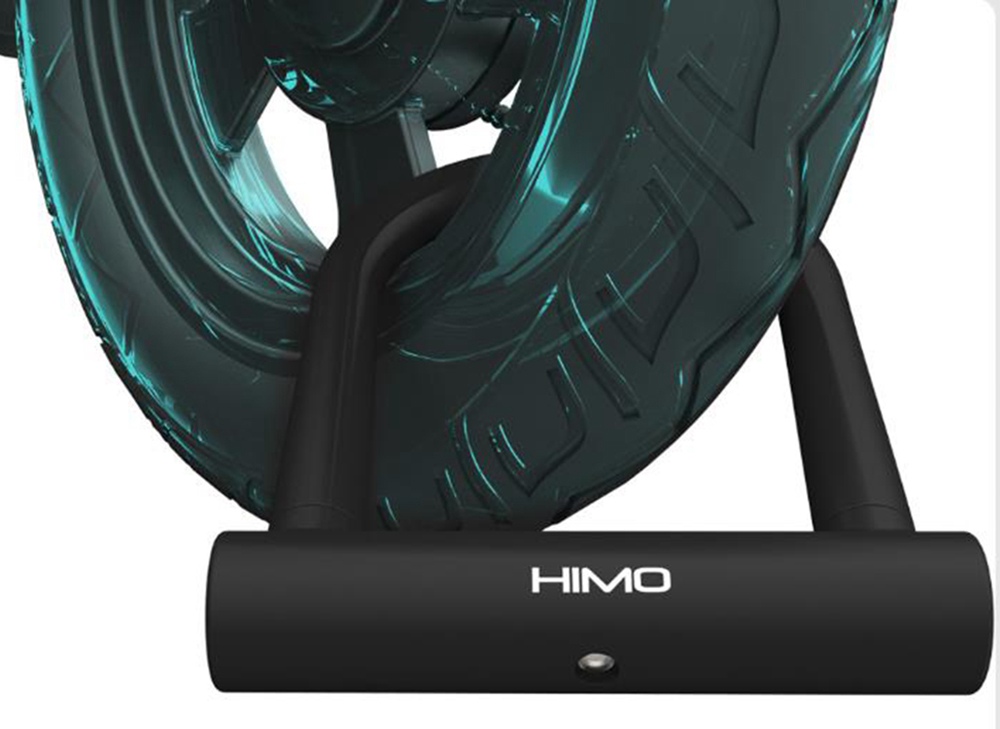 HIMO Portable Dual open U-shaped Lock Solid Core Lock U For Bicycle Motorcycle Security Anti-theft
