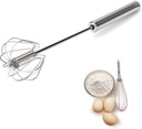 Coffee Egg Stir Device Push Down Rotary Automatic Whisk Hand Blender Kitchen Tool