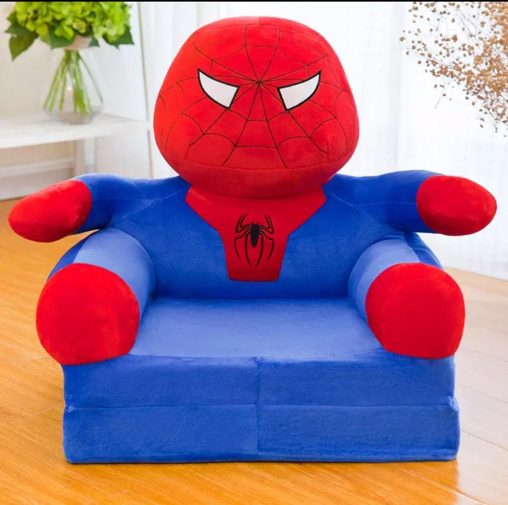 MAXYOYO Prince and Princess Imperial Crown Plush Bean Bag,Pink Blue Chair Seat for Children,Cartoon Tatami Chairs,Birthday Gifts for Boys and Girls
