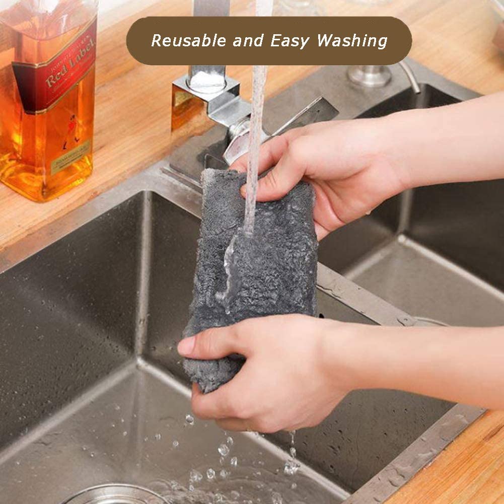 Cleaning Brush Dirt mop and cleaner Tool,Hand Washable Microfiber Cleaner for your house