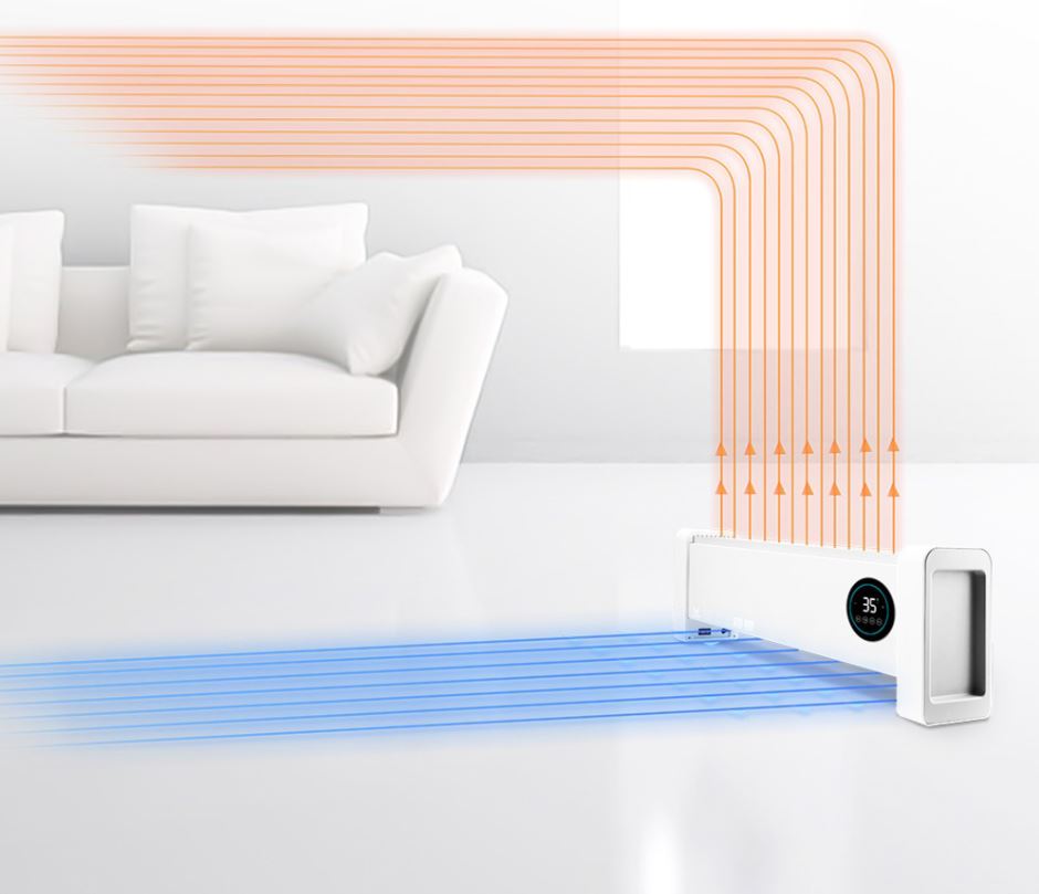 Viomi VXTJ02 An Intelligent Home Heater With An Output Of 2000 W, Display and A Great Price In CZ Stock