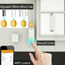 ROHS AM43 Smart App Control Automatic Chain Blinds Drive Motor for Shades and Curtains