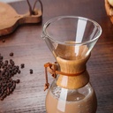OAMCEG Classic Glass Espresso Coffee Maker 400ml &amp; 600ml
