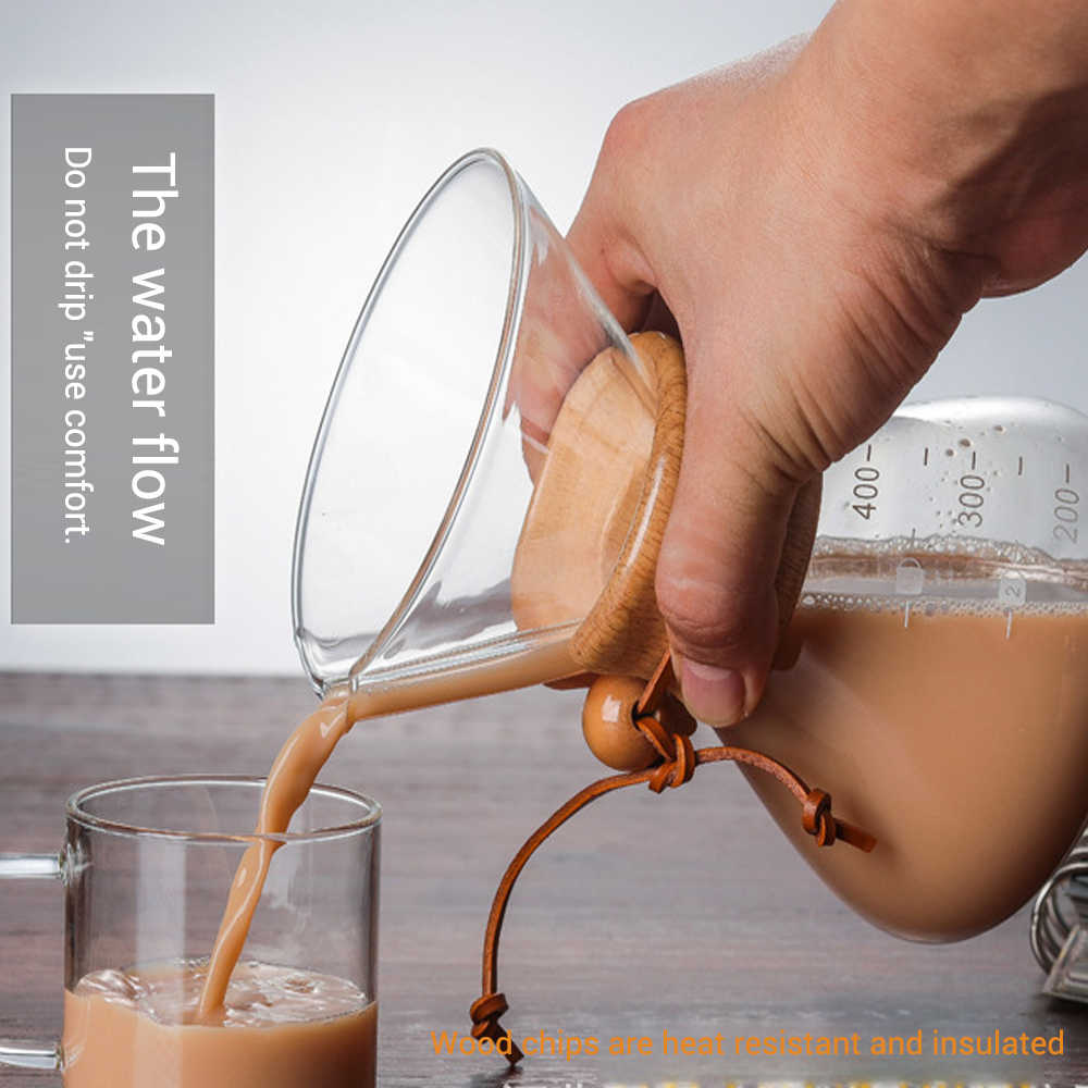 OAMCEG Classic Glass Espresso Coffee Maker 400ml &amp; 600ml