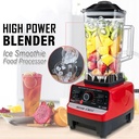 Silver Crest SC-1589 Blender Professional Heavy Duty Commercial Mixer Juicer Speed Grinder and Ice Smoothies for Home & Shop (Single Jar) 4500W