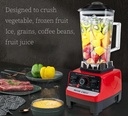Silver Crest SC-1589 Blender Professional Heavy Duty Commercial Mixer Juicer Speed Grinder and Ice Smoothies for Home & Shop (Single Jar) 4500W