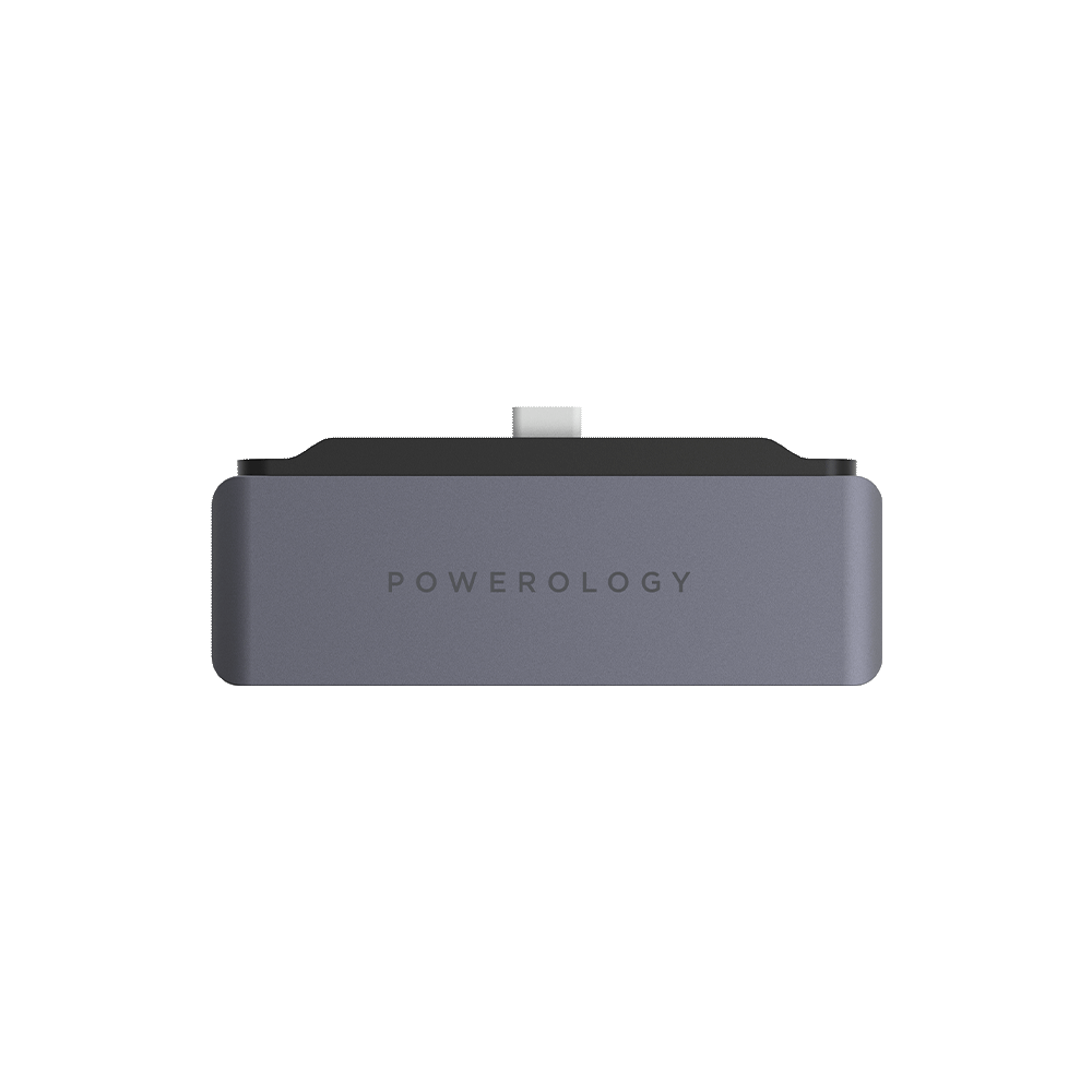 POWEROLOGY 4in1 USB-C HUB with HDMI,USB and AUX -P41PACHGY