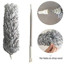 Dusters for Cleaning Brush, Dust Brush Microfiber Head Bendable Washable Duster, RoseFinch Fang Dusting Wand Extendable 32" - 98", Wet or Dry Use