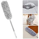 Dusters for Cleaning Brush, Dust Brush Microfiber Head Bendable Washable Duster, RoseFinch Fang Dusting Wand Extendable 32" - 98", Wet or Dry Use