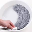 Dusters for Cleaning Brush, Dust Brush Microfiber Head Bendable Washable Duster, RoseFinch Fang Dusting Wand Extendable 32" - 98", Wet or Dry Use