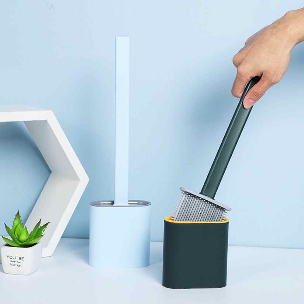 Silicone Toilet Brush Revolutionary Silicone Flex Toilet Brush With Holder