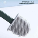 Silicone Toilet Brush Revolutionary Silicone Flex Toilet Brush With Holder