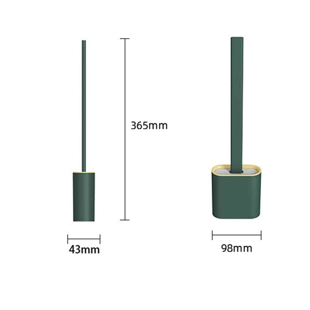 Silicone Toilet Brush Revolutionary Silicone Flex Toilet Brush With Holder