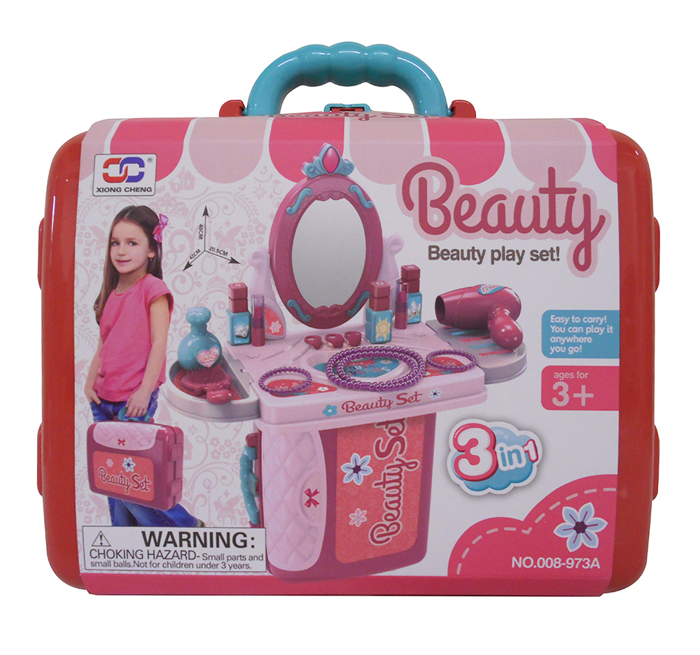 Beauty Set Makeup 3 in 1 For Girls