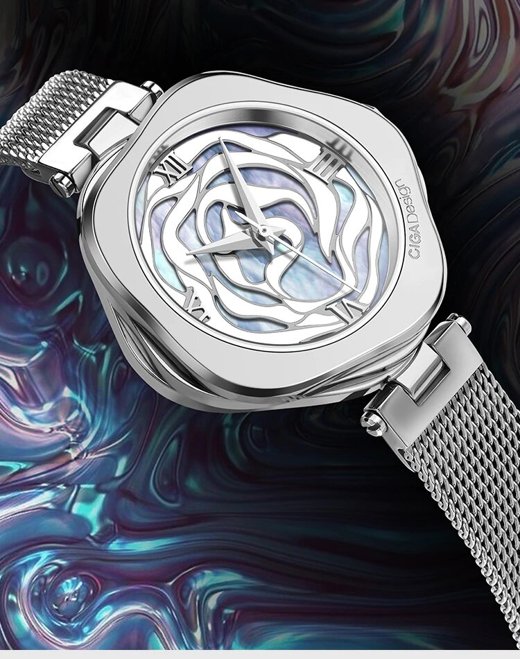 CIGA DESIGN R Series Rose-Quartz Watch For Women