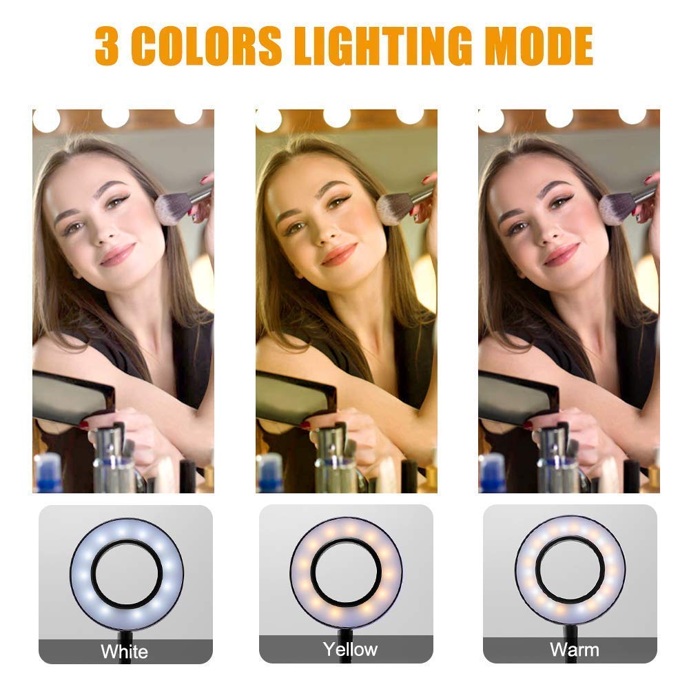 Professional Live Stream Stand Ring Light 129051