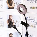 Professional Live Stream Stand Ring Light 129051