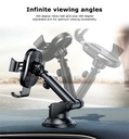 Baseus WXYL-A01 Osculum Suction Wireless Gravity Car Charger