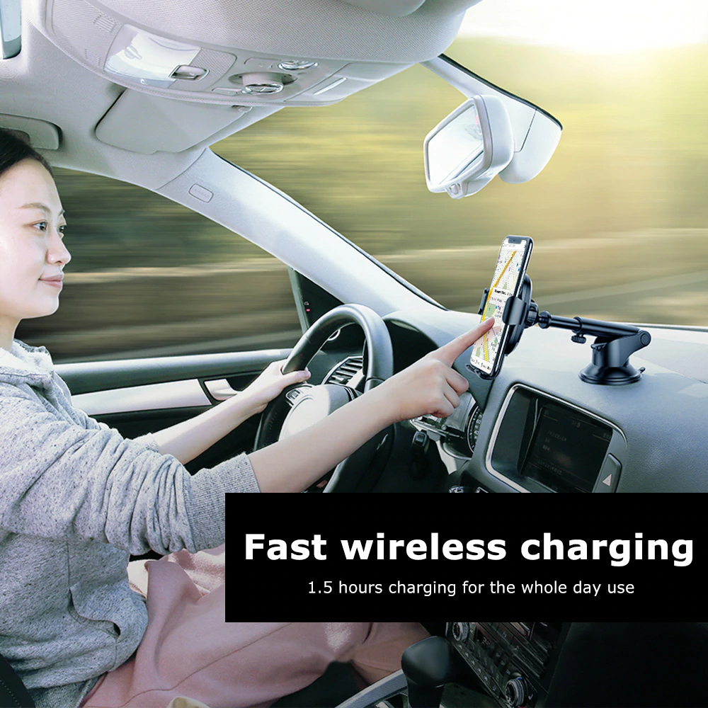 Baseus WXYL-A01 Osculum Suction Wireless Gravity Car Charger