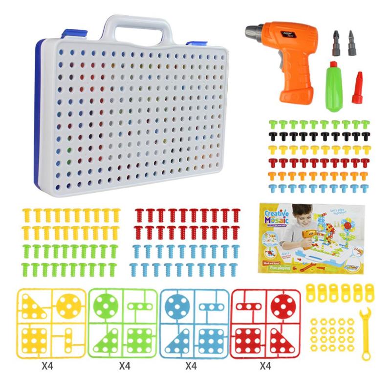 Creative mosaic 4 in 1 educational changeful