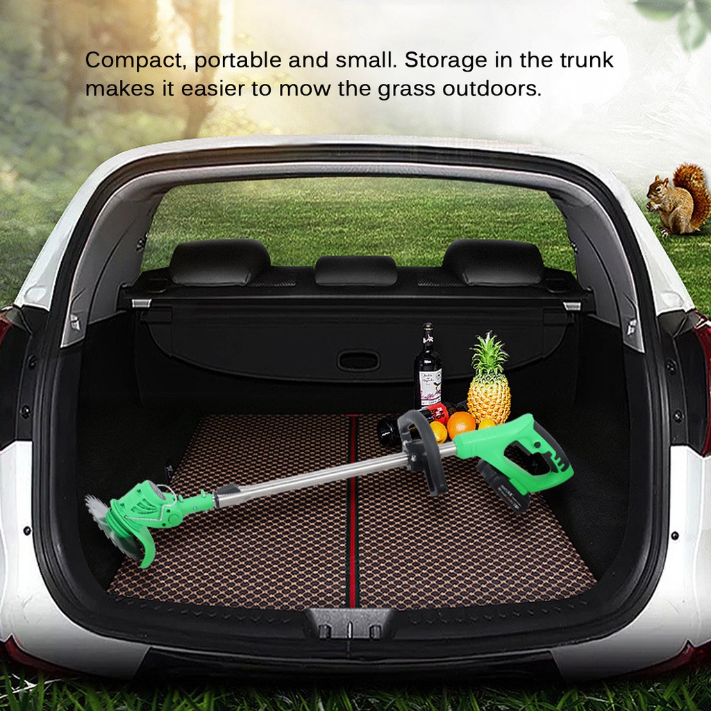 Cordless String Trimmer Lawn Mower 21V 650W Small Grass Trimmer
