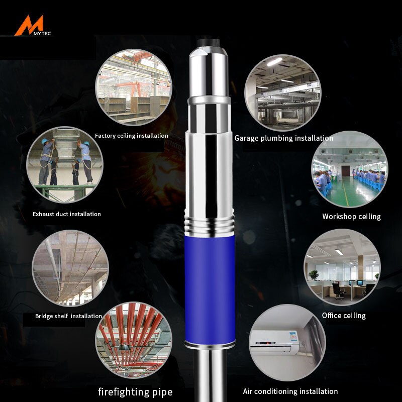 Pneumatic Nail Gun Ceiling Installation Tool WITH 10 FREE Ceiling AND Fire NAILS