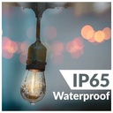 10 pcs G40 Bulbs Solar LED Light Outdoor Garden String Lights Landscape Garland Light Christmas Holiday Decoration Light