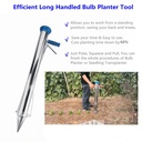 Rapid Seeder Stainless Steel Planter Seedling Transplanting Device