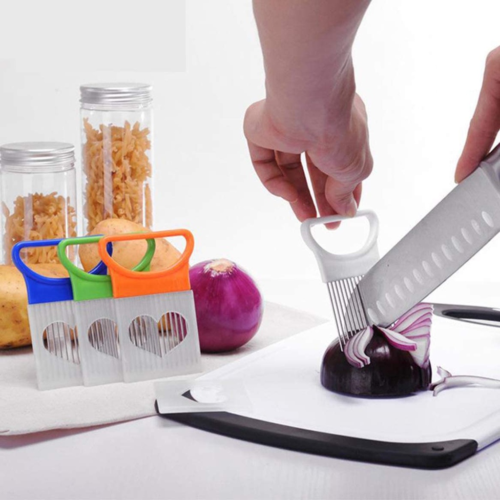 Onion Holder Vegetables Slicer Cutting Tomato Slicer Cutting