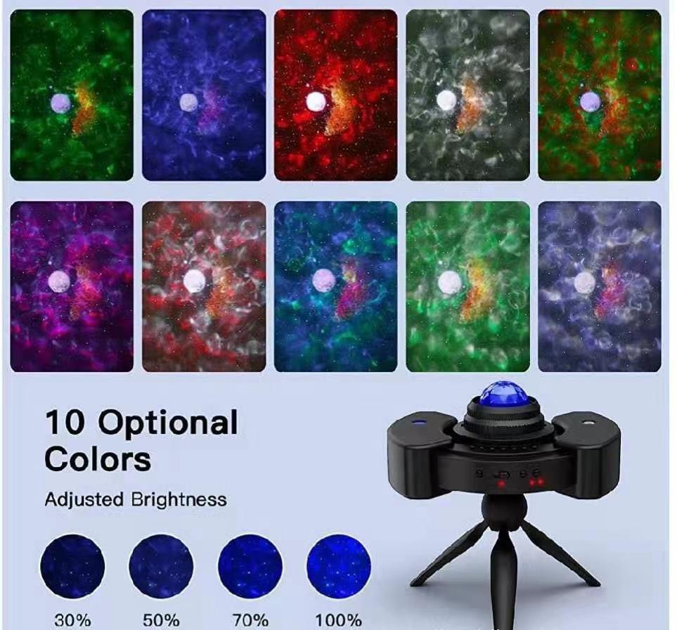 PAIPU UFO 4 in 1 Galaxy Star Projector