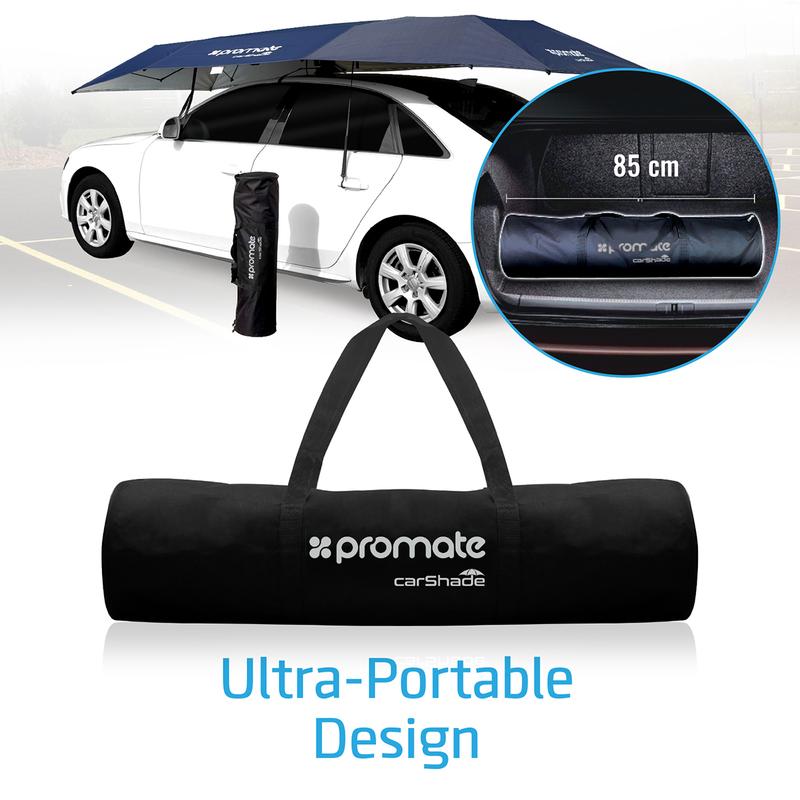 PROMATE Universal Protective Weather Proof Car Umbrella