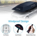 PROMATE Universal Protective Weather Proof Car Umbrella