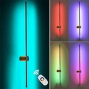 Dimmable colorful wall lamp modern RGB remote control LED wall lamp bedroom living room decoration lighting