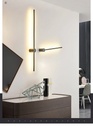 Dimmable colorful wall lamp modern RGB remote control LED wall lamp bedroom living room decoration lighting