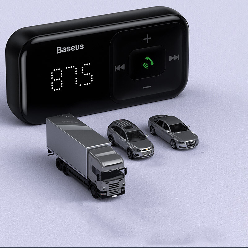 Baseus Wireless MP3 Car Charger T Type S-16 |CCTM-E01|