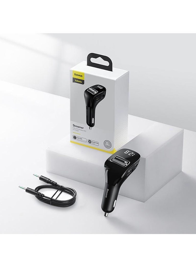 Baseus Streamer F40 AUX Wireless MP3 Car Charger