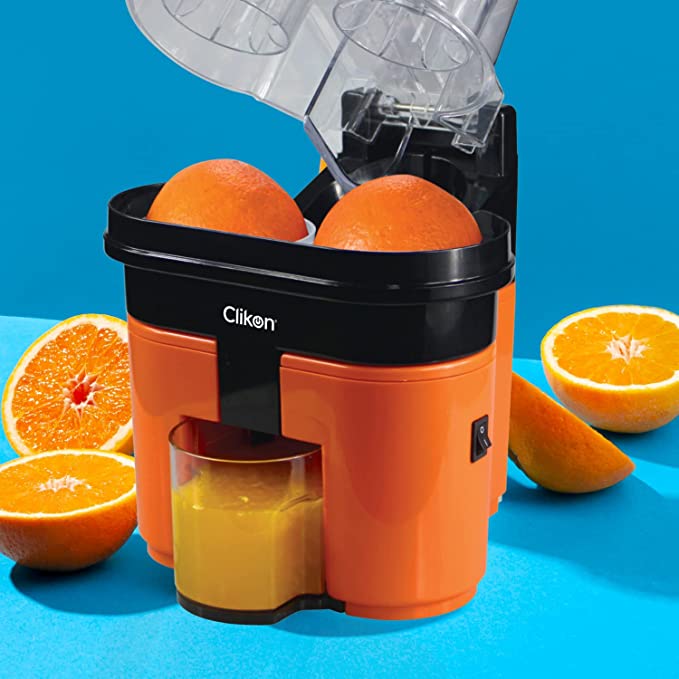 Clikon Electric Citrus Juicer, 90W, CK 2258, Black/Orange