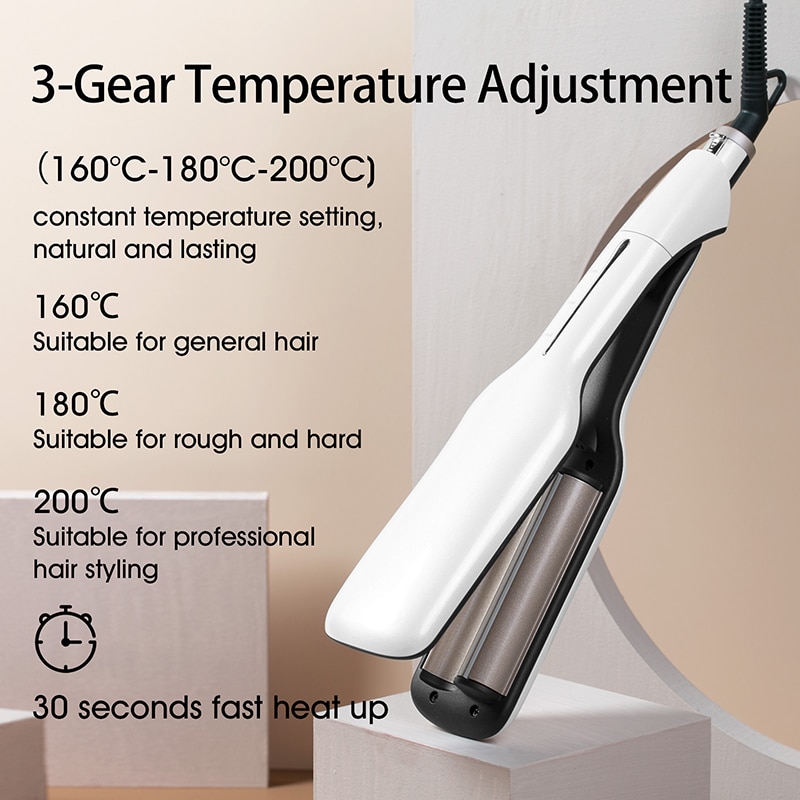 ENCHEN Hair Straightener & Curling 2 in 1 (Model: Enroller Pro)