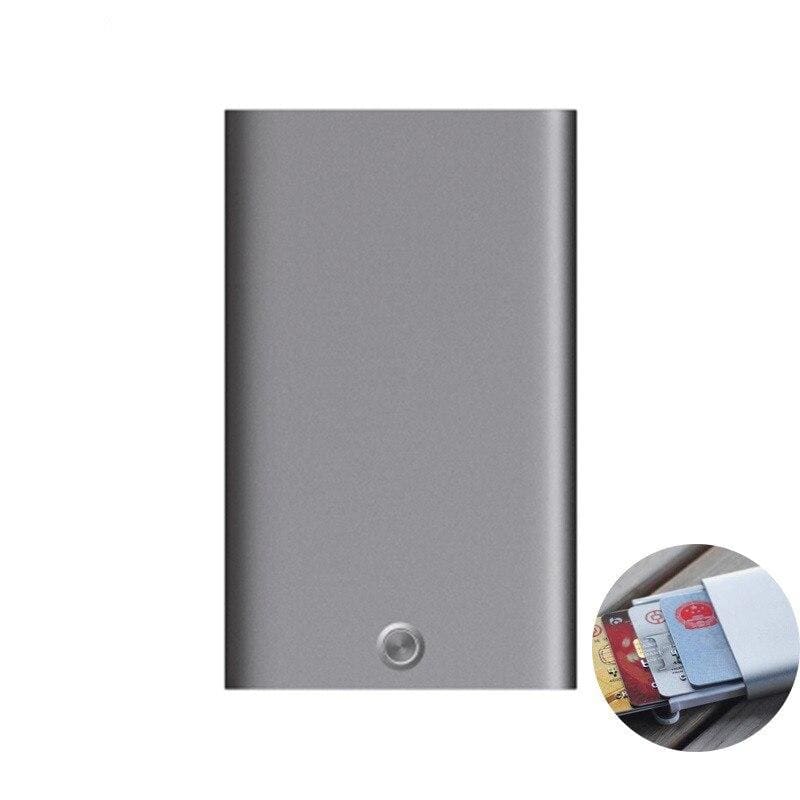 Xiaomi MIIIW Automatic Business Slim Metal Name Credit Card Case Box
