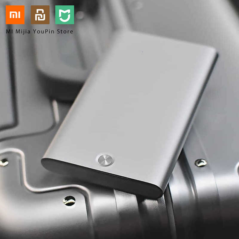 Xiaomi MIIIW Automatic Business Slim Metal Name Credit Card Case Box