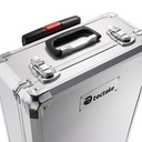 TecTake 187Pcs Aluminium Metal Tool Box Kit