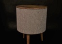 Round Table Speaker With Wireless Charger  - CUBE-UI